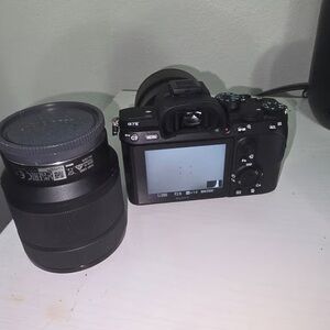 Sony Digital Camera with Black Lens